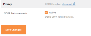 Enabeling GDPR Enhancements in WP SMS