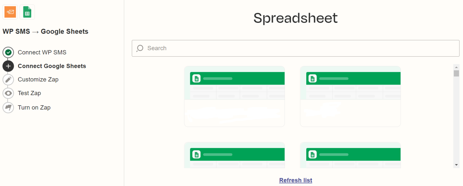 Choosespreadsheet WP SMS WordPress SMS Plugin