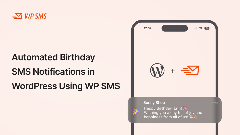 Automated Birthday SMS Notifications in WordPress Using WP SMS