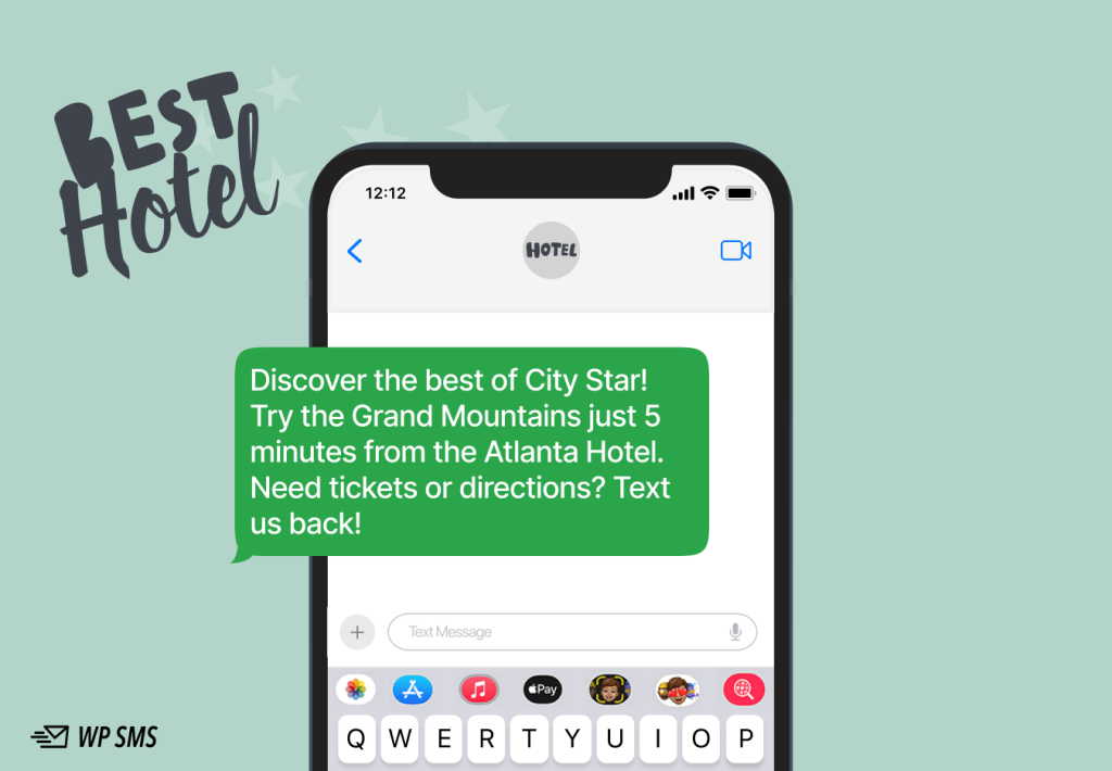 text message marketing for hotels