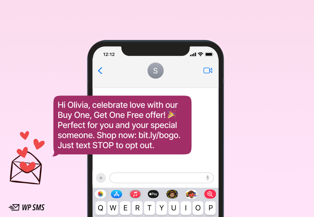 SMS campaigns on Valentine’s Day