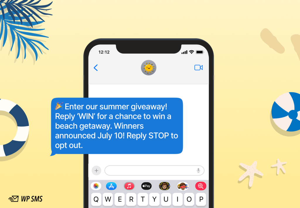 SMS-Exclusive Giveaways