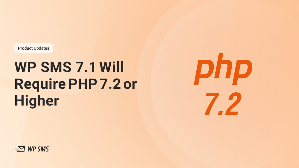 WP SMS version 7.1