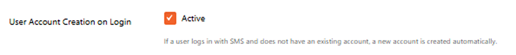 Auto Account Creation