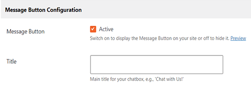 Click-to-Chat Button